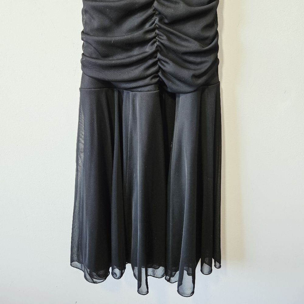 le chateau Black Halter Midi Dress - Picture 5 of 6